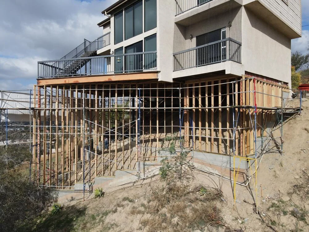 elevated pilings or stilts foundation repair athens al